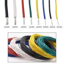 UL1569 Tinned Copper Stranded Wire Electronic Device Connection Cable 16~30AWG