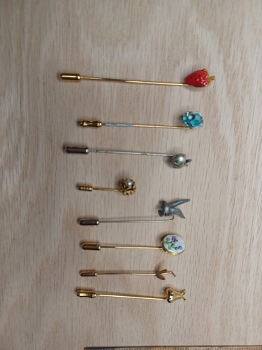 Vintage Ladies Pin Brooches Old Antique Womans Jewelry Pendant Charm Brooches... - 第 6/12 張圖片
