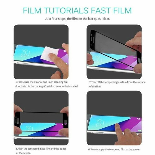 9D Full Tempered Glass Screen Protector For Samsung Galaxy S22 S20 S21 A53 A52S - Picture 10 of 16