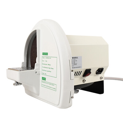 550W Dental Lab Plaster Wet Model Trimmer Manual Water Supply with Resin Disc