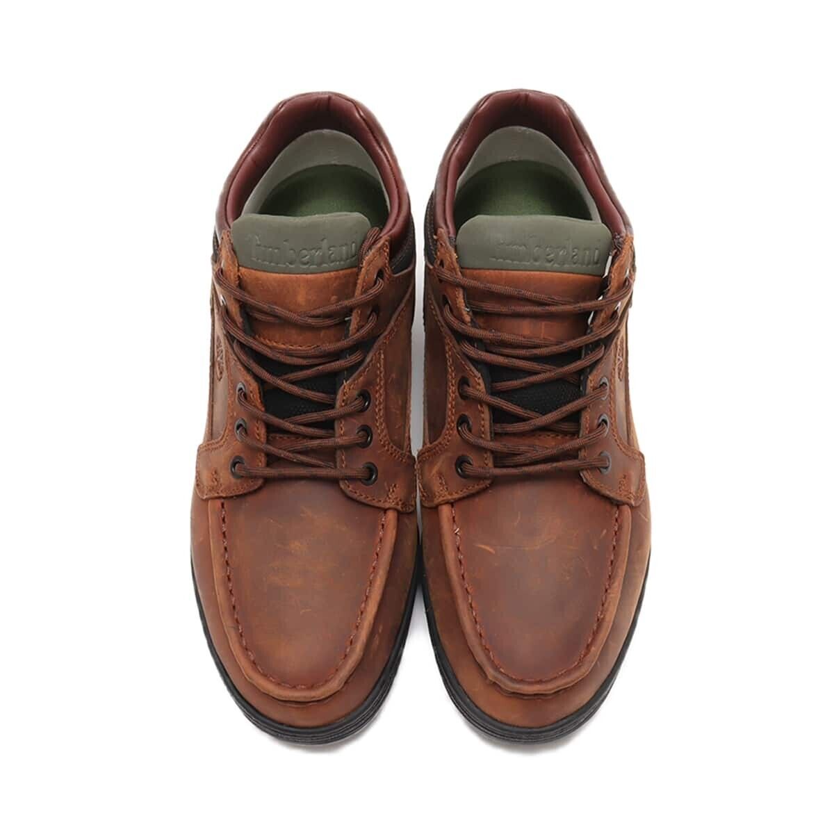 Timberland Moc Toe GTX Brown Leather Black 37042 Men's Size Timberland Moc Toe GTX Brown Leather Black 37042 Men's Size