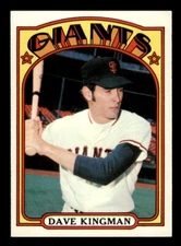 1972 Topps Baseball #147 Dave Kingman NM *d4