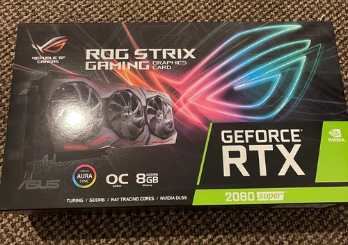 ASUS ROG Strix RTX 2080 Super 8GB OC Advanced Edition - Excellent Condition