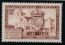 TIMBRE FRANCE 839** Collégiale St Barnard    1949