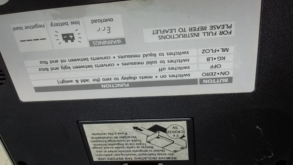 Цифровые кухонные диетические весы Salter Electronic Aquatronic модель 3009 - Изображение 4 из 4