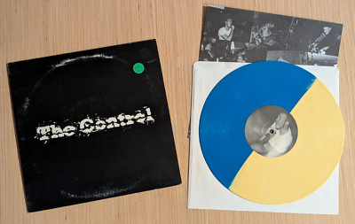 The Control Self Titled S/T ST 10'' Vinyl Record LP Blue/Yellow Split