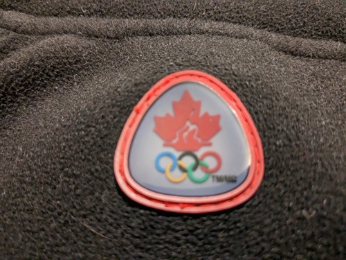 Whistler Canada Fleece M Medium 21.5 p2p Full Zip Black Ski Snowboard Pockets - Picture 7 of 11