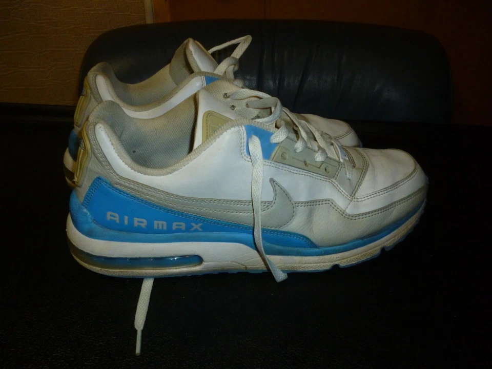 Nike Air Max LTD 3 Shoes Mens 11.5 White Athletic Sneakers Basketball 687977-104 - Image 3 of 4