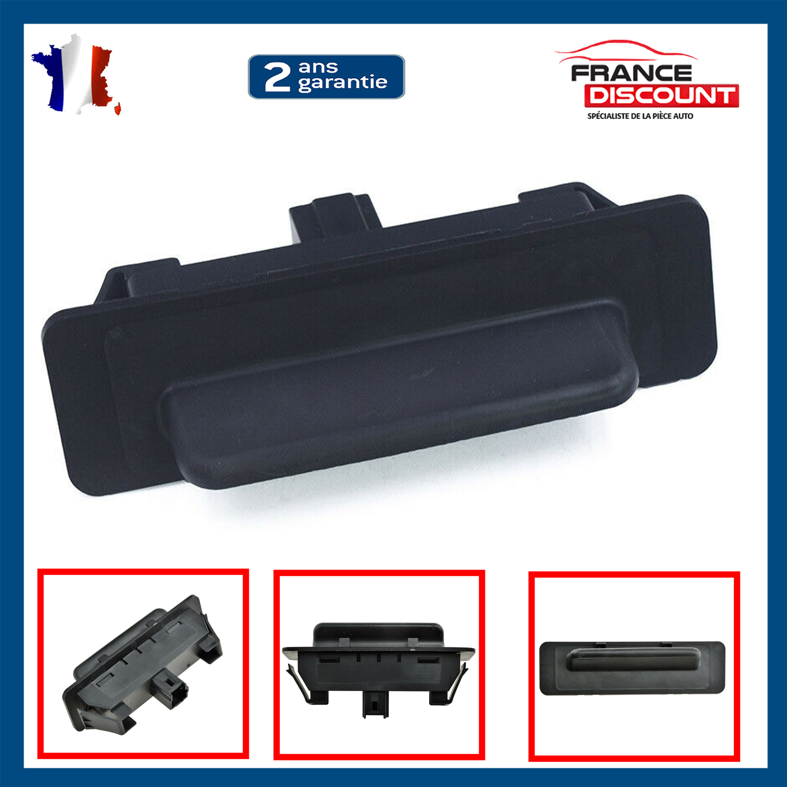 Poignée de coffre 8200002001 pour Laguna 2, finition OEM haute résistance