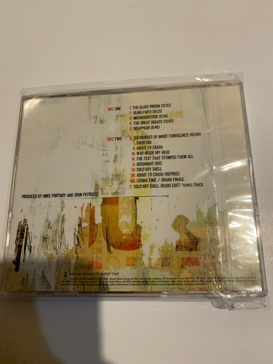 DREAM THEATER / six degrees of inner turbulence / JAPAN album LTD