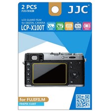 JJC LCP-X100T polycarbonate LCD Film Screen Protector Fuji X100T 2Pcs