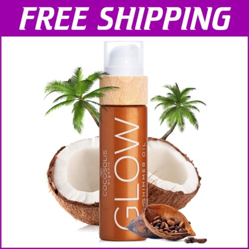 GLOW Shimmer Oil - Illuminizing Hydrating Formula for Glowing Skin & Tan