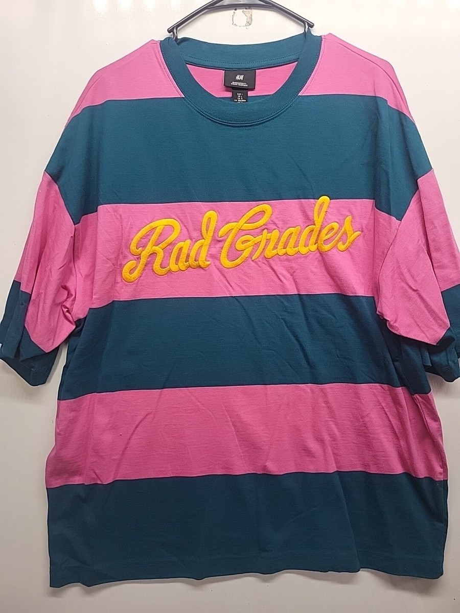 H & M size Large short sleeve stripes t shirt mens | eBay