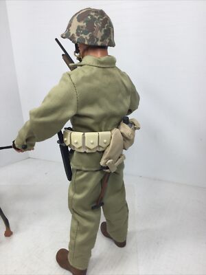 1/6 HASBRO GI JOE WW2 USMC MARINE PACIFIC WAR DOG TEAM BUNKER