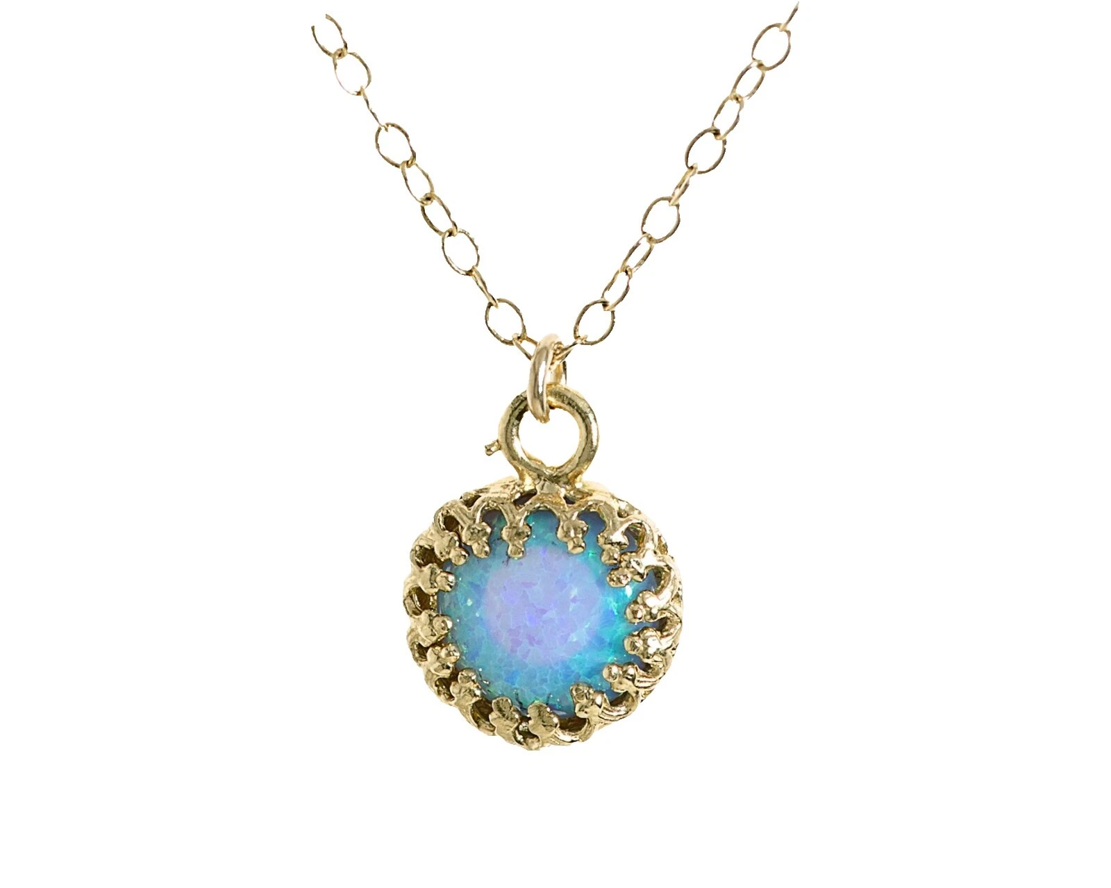 Opal Joyería de Moda enchapado en oro Amarillo