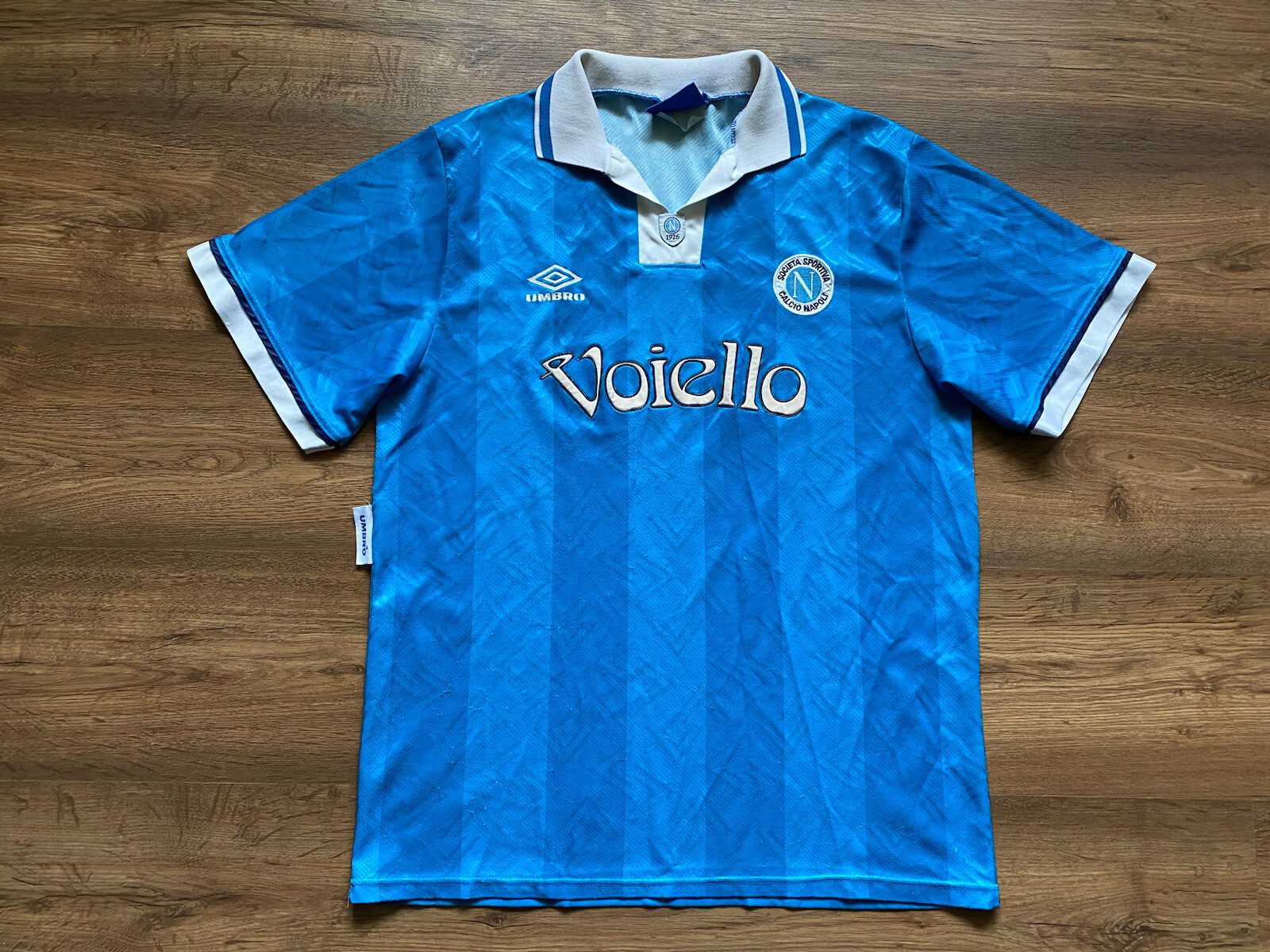 ナポリ 91/93 ユニフォーム　アンブロ ナポリ 91/93 ユニフォーム アンブロ SSC Napoli 91-93 Umbro Away