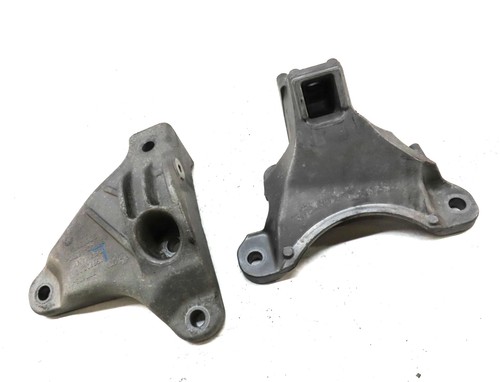2013 BMW 535i (F10) 3.0L N55 TURBO LEFT & RIGHT ENGINE MOTOR BRACKET SET 2 - Picture 3 of 10