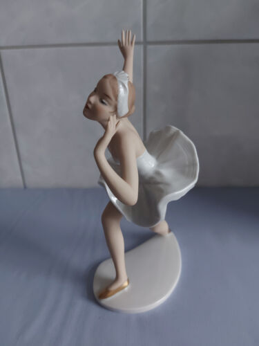 Wallendorf porcelain figurine stage figures Swan Lake dancer design: K. Steiner - Picture 5 of 22