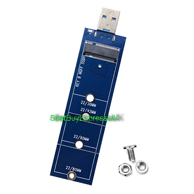 SSD Adaptor Card M.2 SATA B+M Key to USB 3.0 / No Enclosure / Free Delivery! - Image 2 of 4