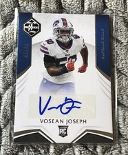 2019 Panini Limited Silver Spotlight /49 Vosean Joseph #189 Rookie Auto