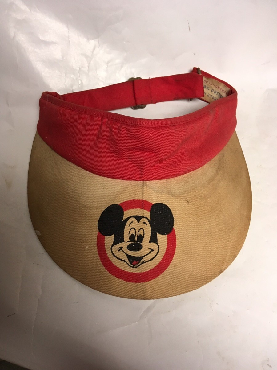 Vintage 70s Mickey Mouse Disney Golf Sun Visor Cap Hat (USED  display picture 1