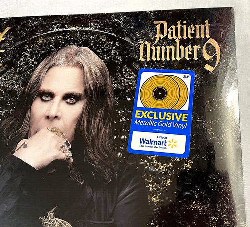 Ozzy Osbourne PATIENT NUMBER 9 Vinyl 2LP GOLD Vinyl Wylde Beck Clapton Iommi NEW - Picture 2 of 10
