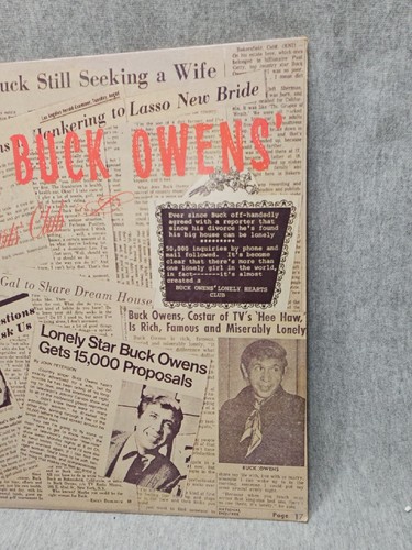 1975 Buck Owens-41st Street Lonely Hearts' Club Weekend Daddy 11390 - Imagen 2 de 11