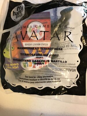 #ad McDonald#x27;s 2010 Avatar #6 Hammerhead Titanothere New Sealed $12.00