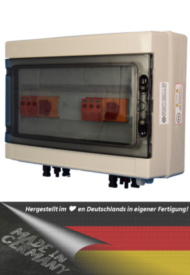 Generatoranschlusskasten / GAK / Solar Anschlusskasten / 2-String /MC4/T1+T2/STS