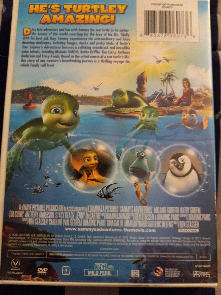 A Turtle's tale: Sammy's Adventures (DVD, Widescreen) B6 | eBay
