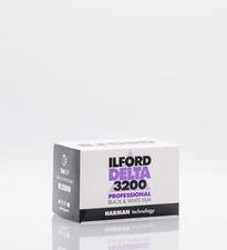 Ilford Delta 3200 Professional  Black and White 35mm Film (36 Exposures, Single)