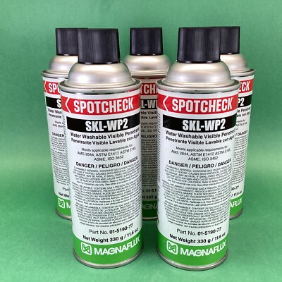 SKL-WP2 | Magnaflux Water Washable Visible Dye Penetrant - 5 PACK