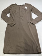 Womens Alexia Klein Brown Long Sleeve Dress Size 4 NEW