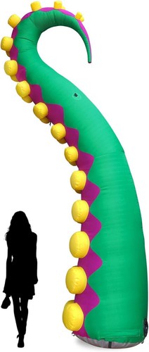 Inflatable Octopus Tentacle w/ Blower for Halloween Party Decoration Advertising - Picture 1 of 11