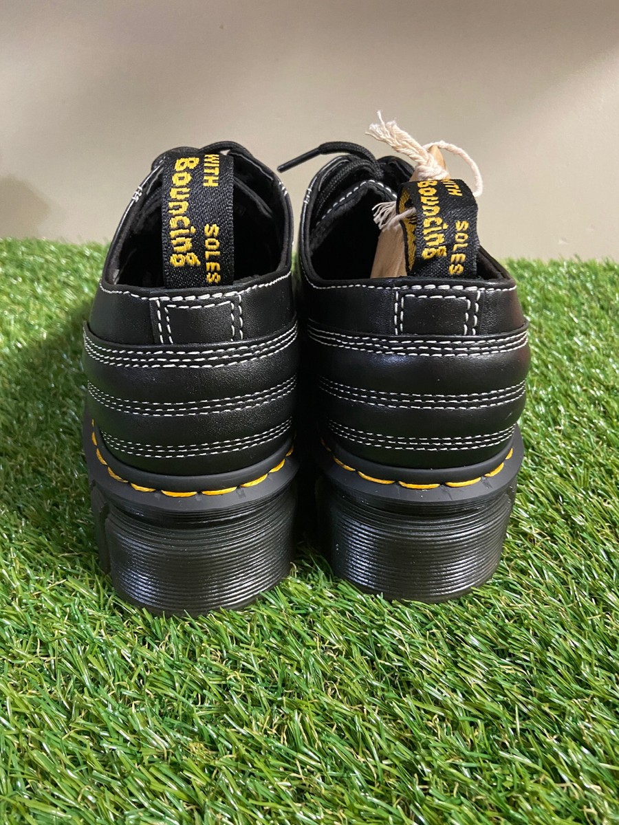Dr. Martens Womens Audrick 3 Eye Platform Boots Black Chunky