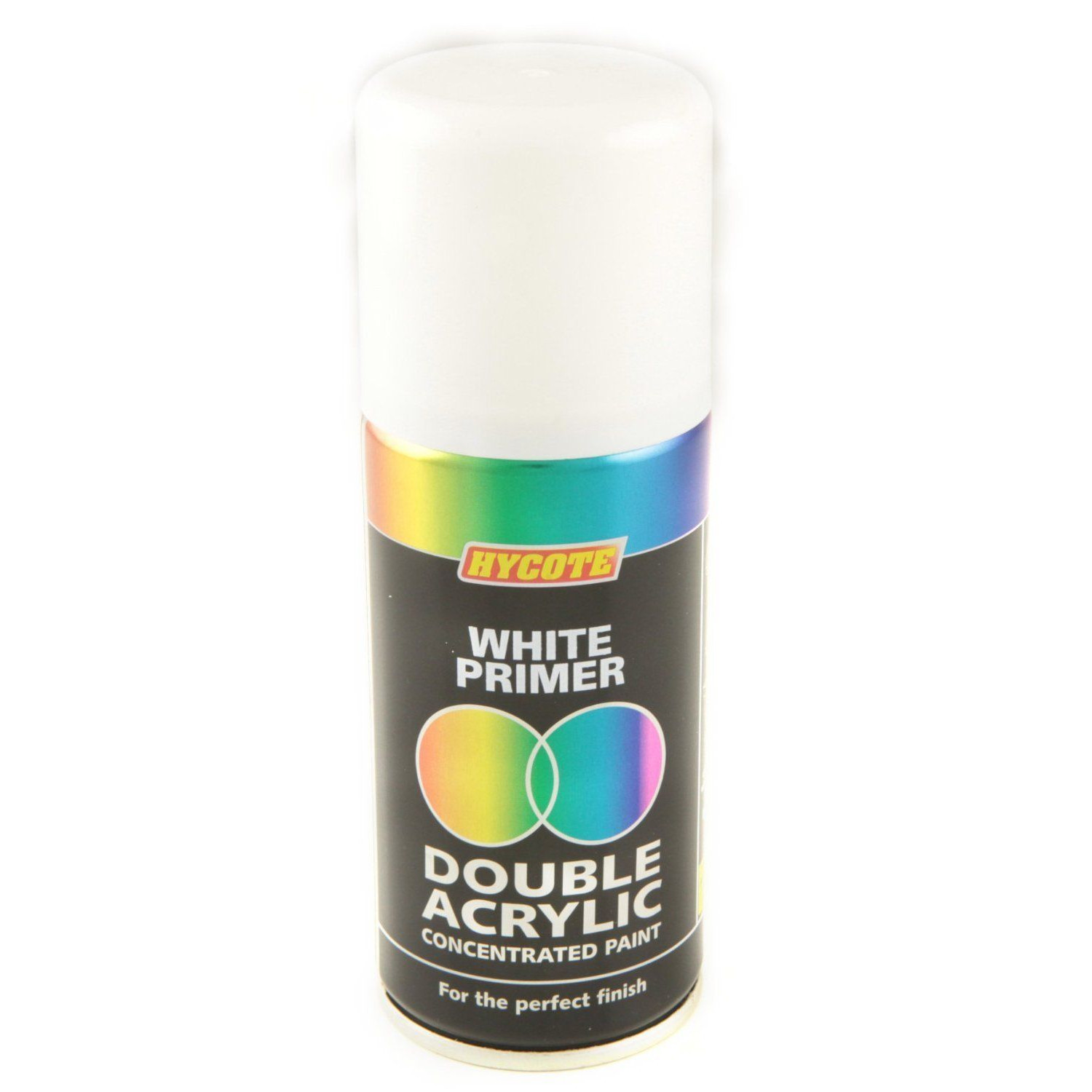 Hycote White Primer 150ml Double Acrylic Spray Paint Aerosol XDPB903