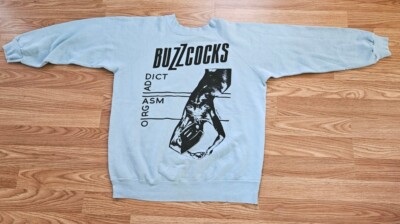 Vintage 80s 1989 The Buzzcocks Orgasm Addict Band Crewneck