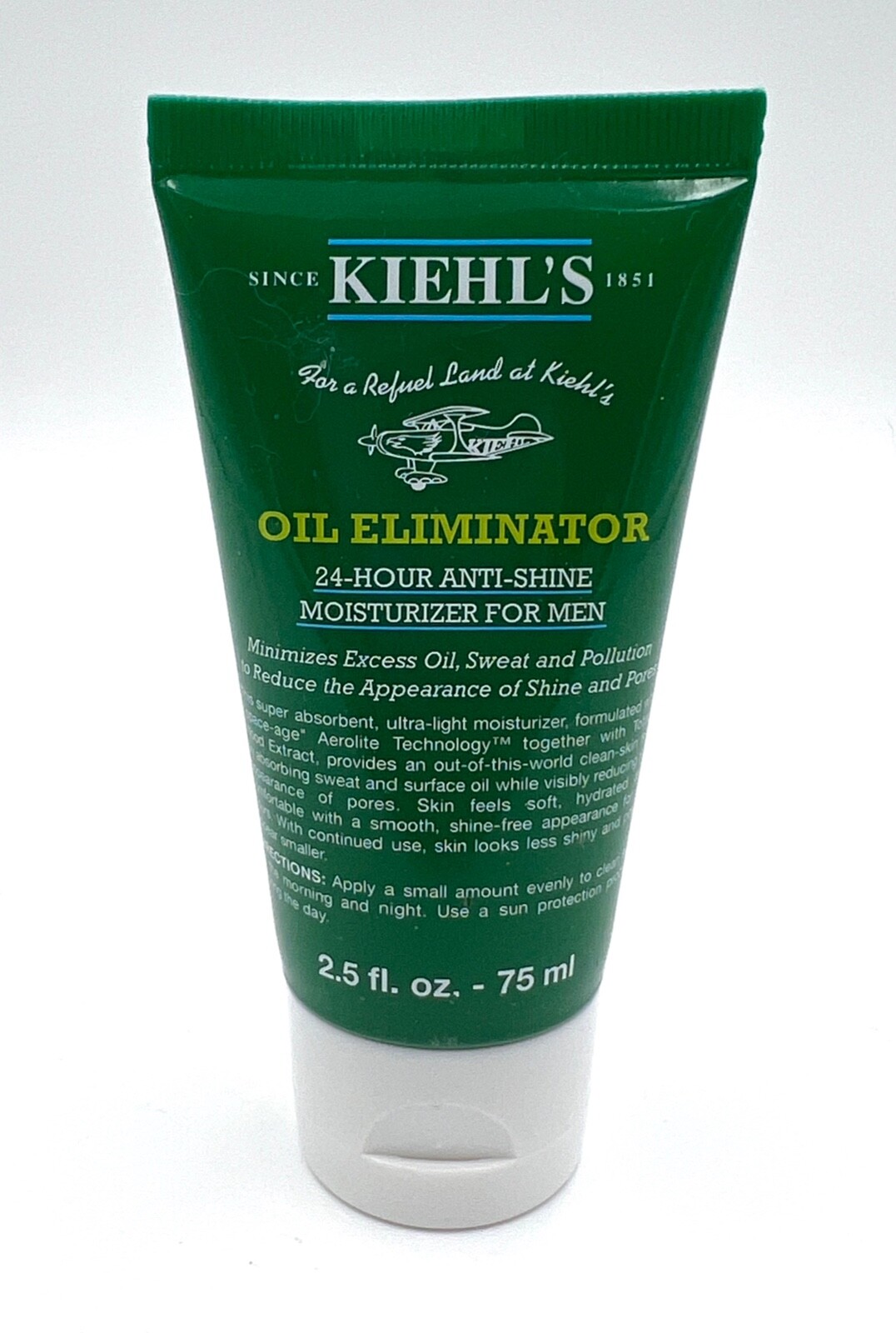 New! Kiehl's Oil Eliminator 24 Hour Antishine Moisturizer For Men