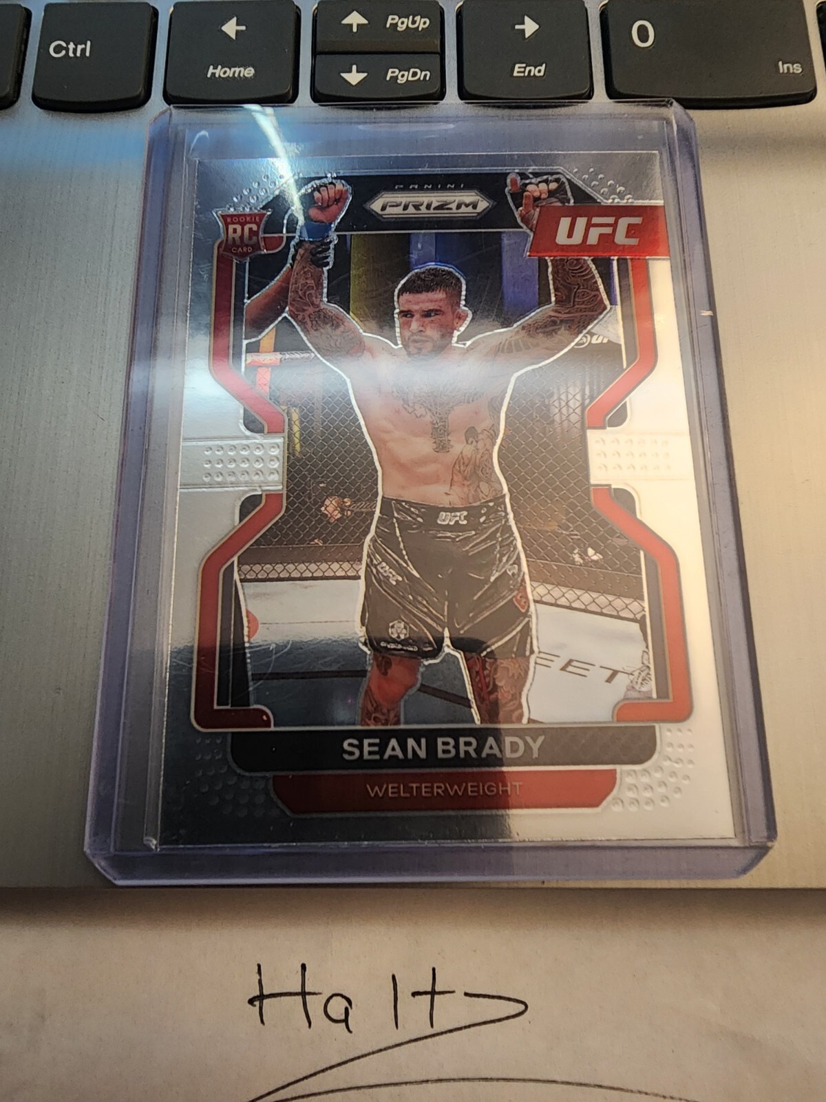 2022 Panini Prizm UFC SEAN BRADY Rookie Card RC Base Prizm #162