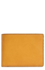 New Bosca Britan Eight-Pocket Deluxe Executive Wallet Tan 