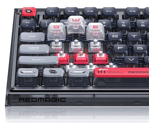 Nubia Red Magic Wireless Bluetooth RGB Gaming Mechanical Keyboard For iOS Win - Picture 19 of 34