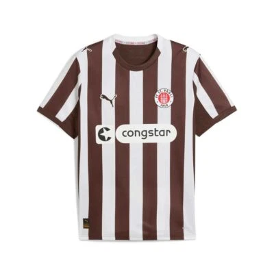 Puma St.Pauli Kinder Heimtrikot 25 26 FCSP Home Jersey Jr. Kiez Shirt 128 - 176