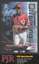 2018 Bowman ##-TT Taylor Trammell  Chrome Hashtag Trending Cincinnati Reds