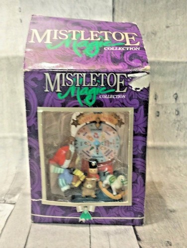 Mistel Magic Collection Glücklicher Weihnachtspreis Rad Bär Spielzeug Spin Ornament - Bild 12 von 12