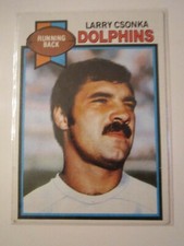1979 LARRY CSONKA TOPPS FOOTBALL CARD #22 - EXCELLENT CONDITION - SC-8