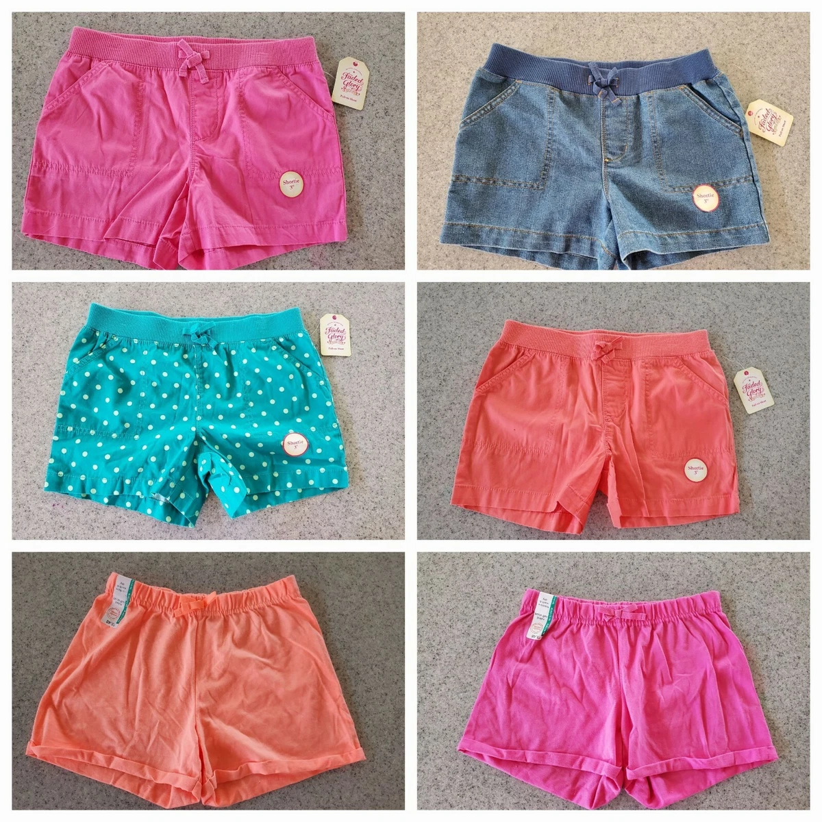 Faded glory sales girls shorts