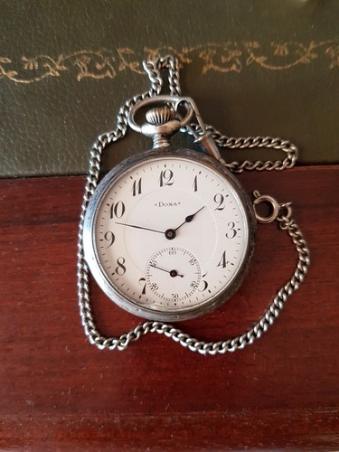 Orologio da tasca Doxa Argento 0.800 Swiss Made 50mmMedaglia d'oro Milano  1906 | eBay