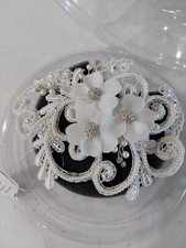 David's Bridal Headpiece Collection Crystal Hair Piece Beautiful Clip On Lace