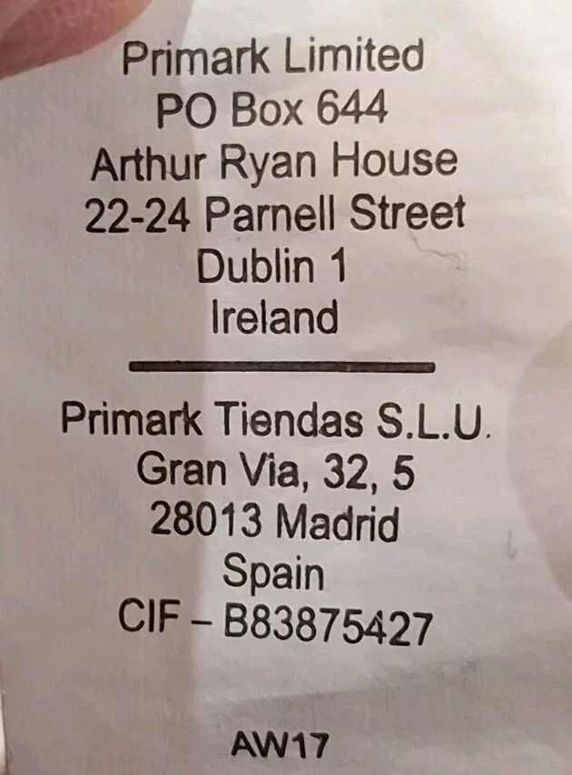 Primark Seasons Greetings Ugly Christmas Sweater Medium Navy Blue W Xmas Tree