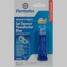 PERMATEX GEL THREADLOCKER BLUE Medium Strength Automotive All-purpose 0.18 oz
